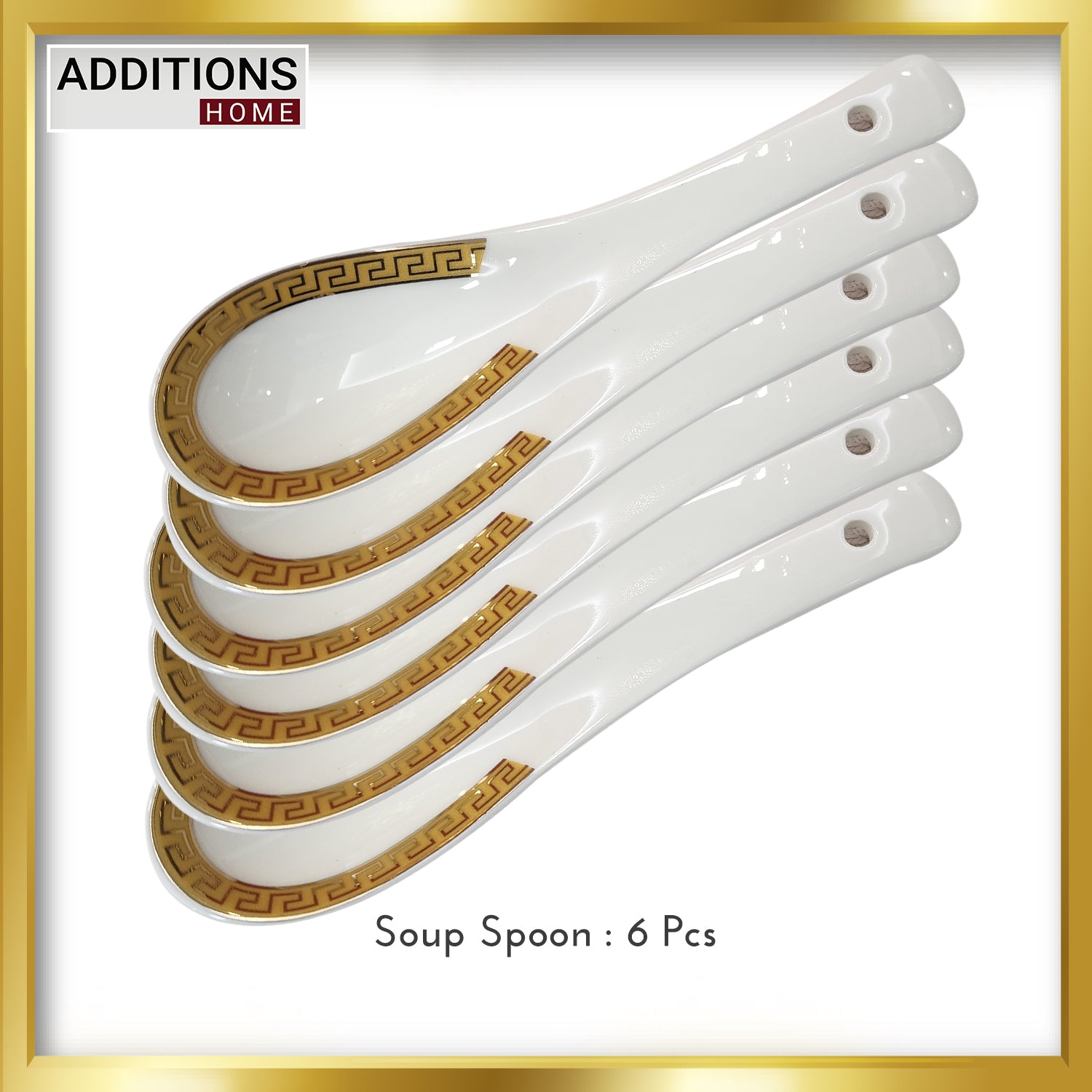 Fine Bone China Dinner Set 24K" Real Gold Plated 35 PCS.