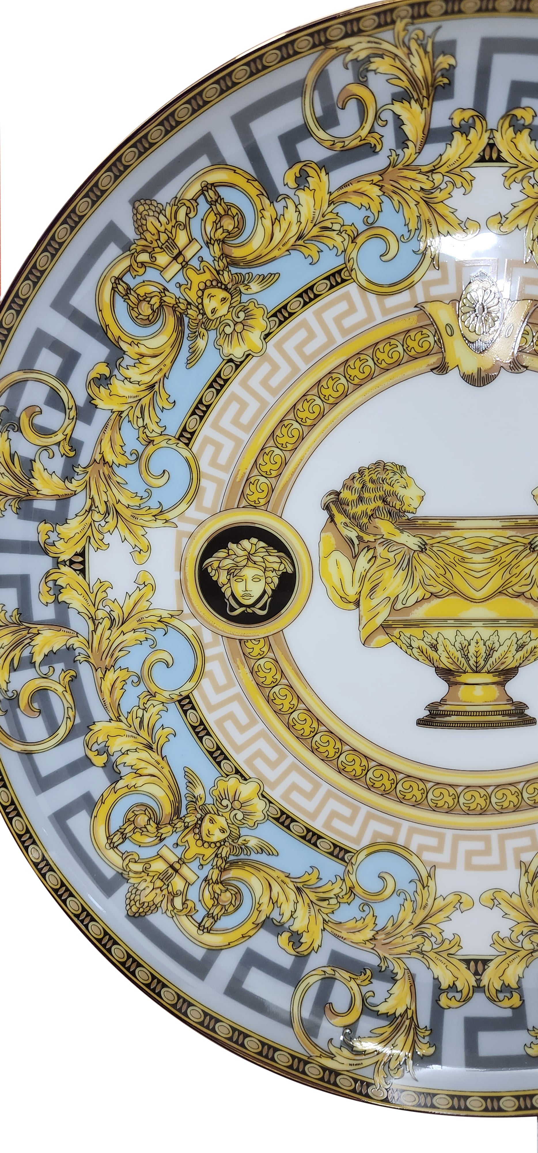Fine Bone China Dinner Set 24k" Real Gold Plated 35 PCS.