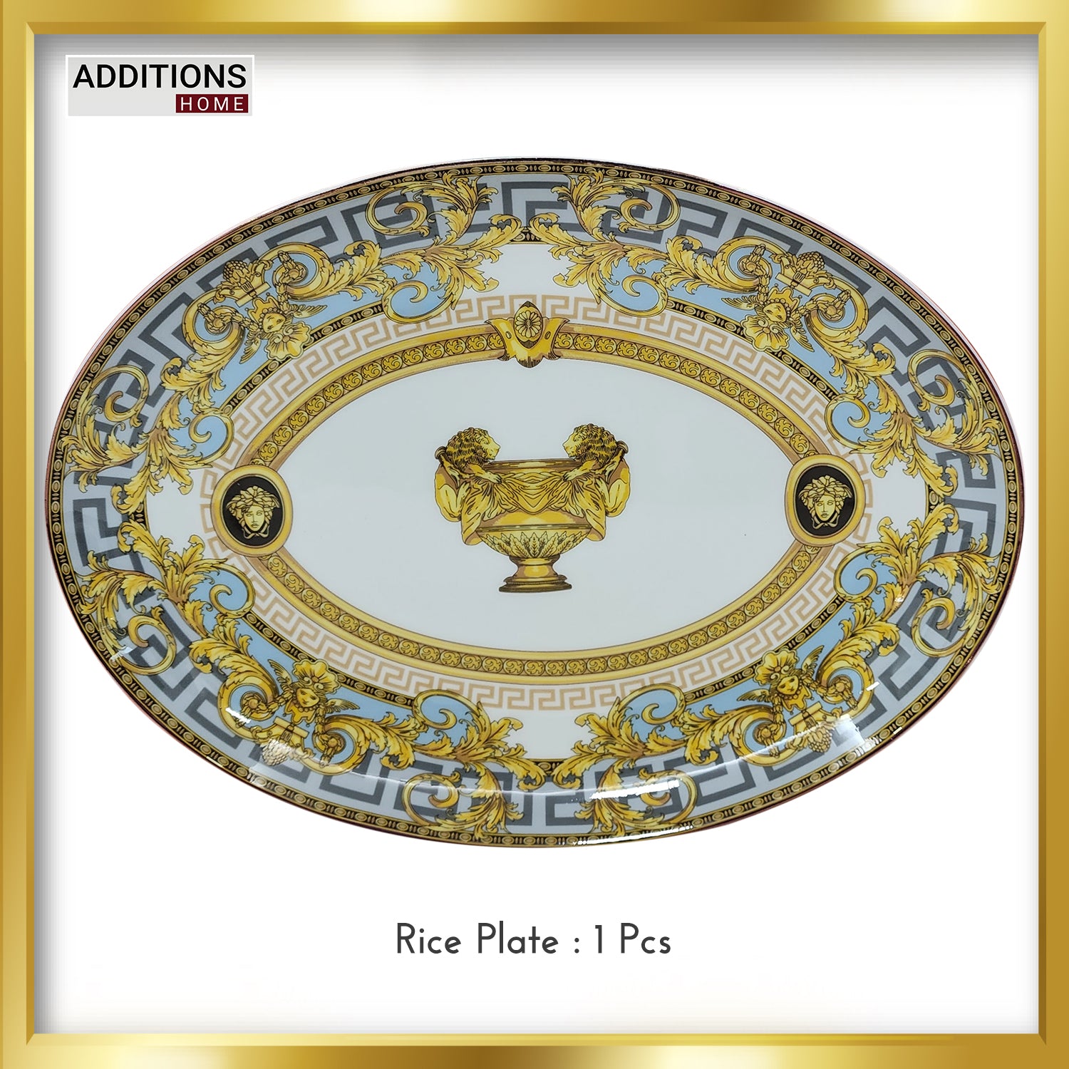 Fine Bone China Dinner Set 24k" Real Gold Plated 35 PCS.