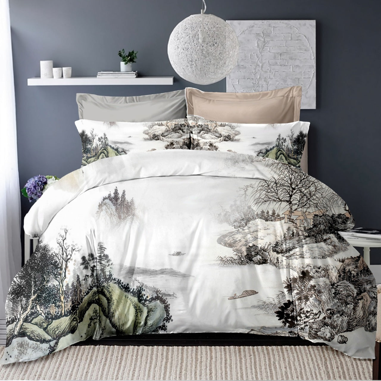 Super Soft Velveteen Warm Digital Printed Winter Quilt - 220 x 240 CM