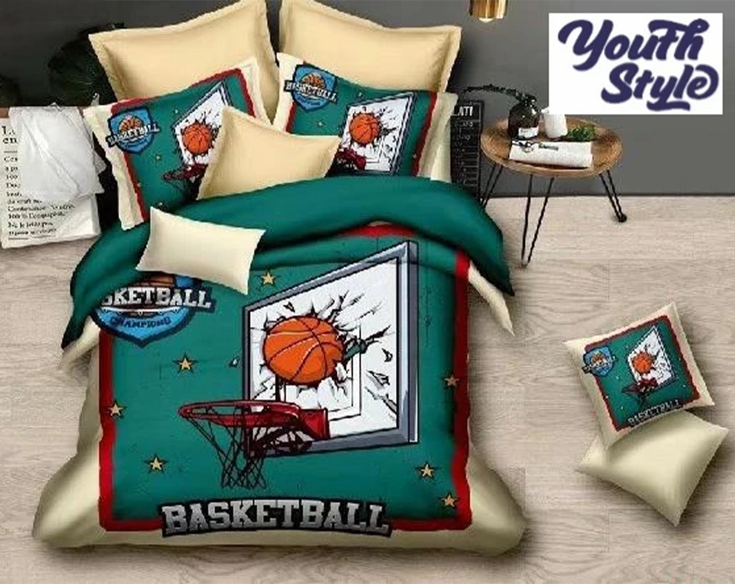 100% Comfortable 250 TC King Size Double Bedsheet - 250 X 275 CM with 2 Pillow Covers - 3 Pcs Set