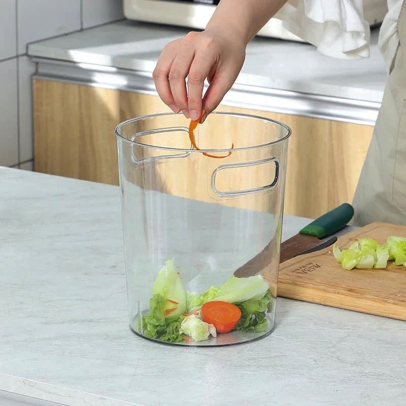 Airtight Drain Food Storage Container with Lid & Removable Compartment Kitchen Stackable Freezer Fridge Organizer Set of 6 Pcs