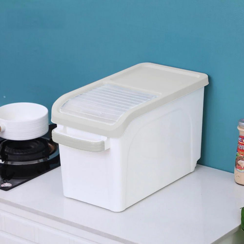 Food Storage Container Rice, Flour, Dry Food, Pets Food Capacity 10KG.