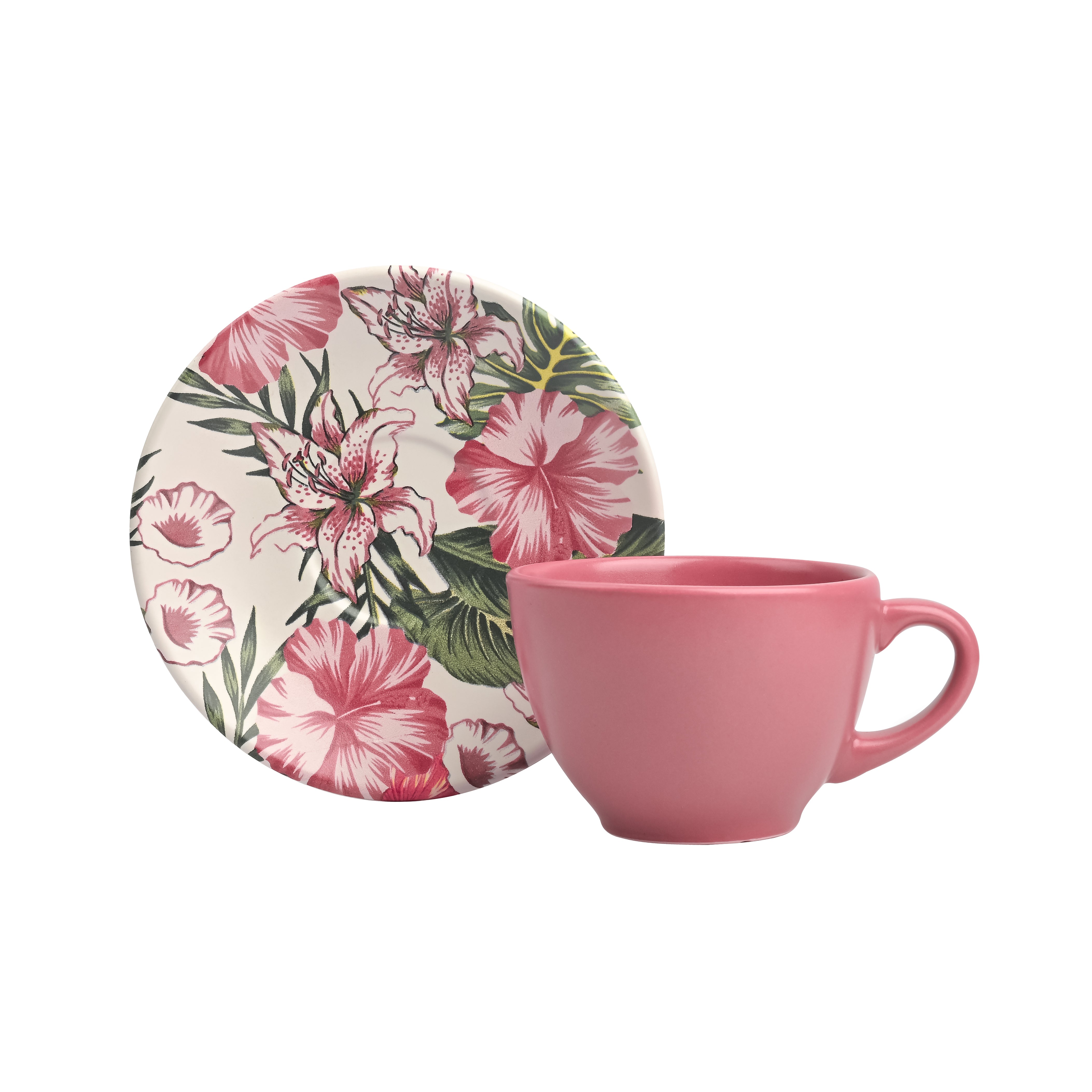 TURKISH KHAZANAH TEA CUPS AND SAUCERS -SET OF 6