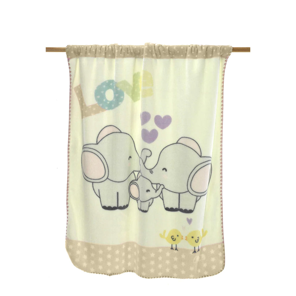 HIGH VOLUME BABY BLANKET 110X140 CM BY MORA SPAIN