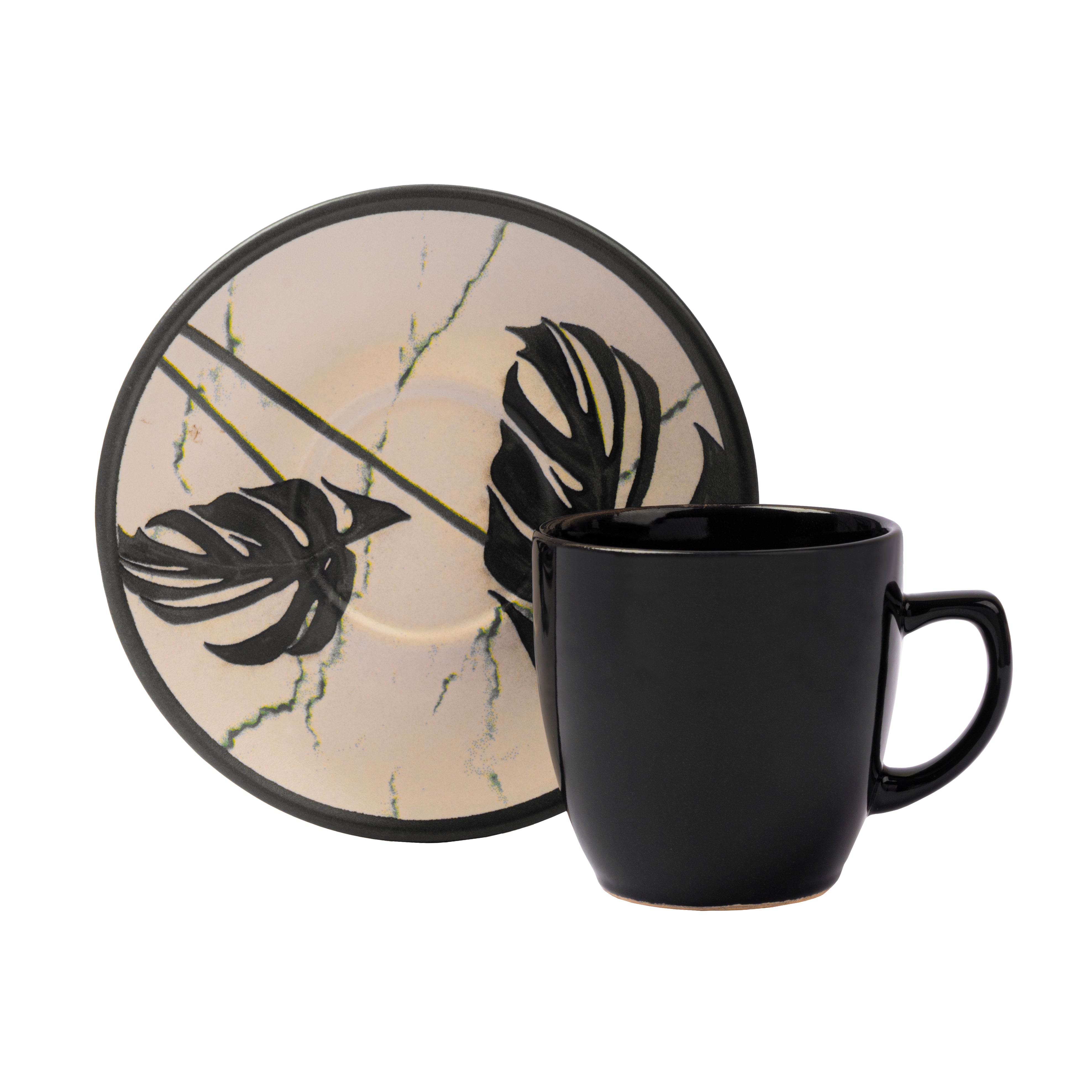 TURKISH KHAZANAH COFFEE CUPS AND SAUCERS -SET OF 6