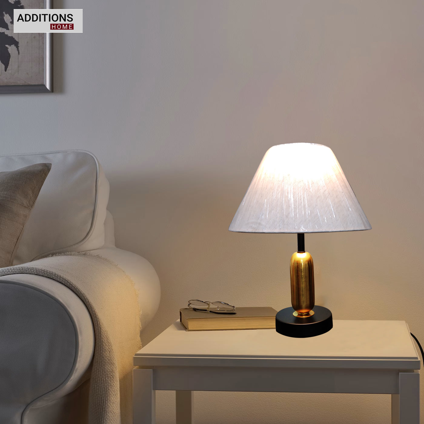 Gold Metal Table Lamp