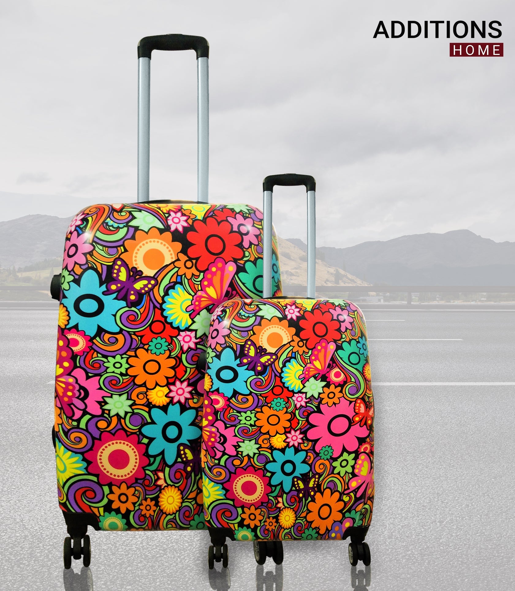 Additions Home combo set of medium and large check in wheel Hard 