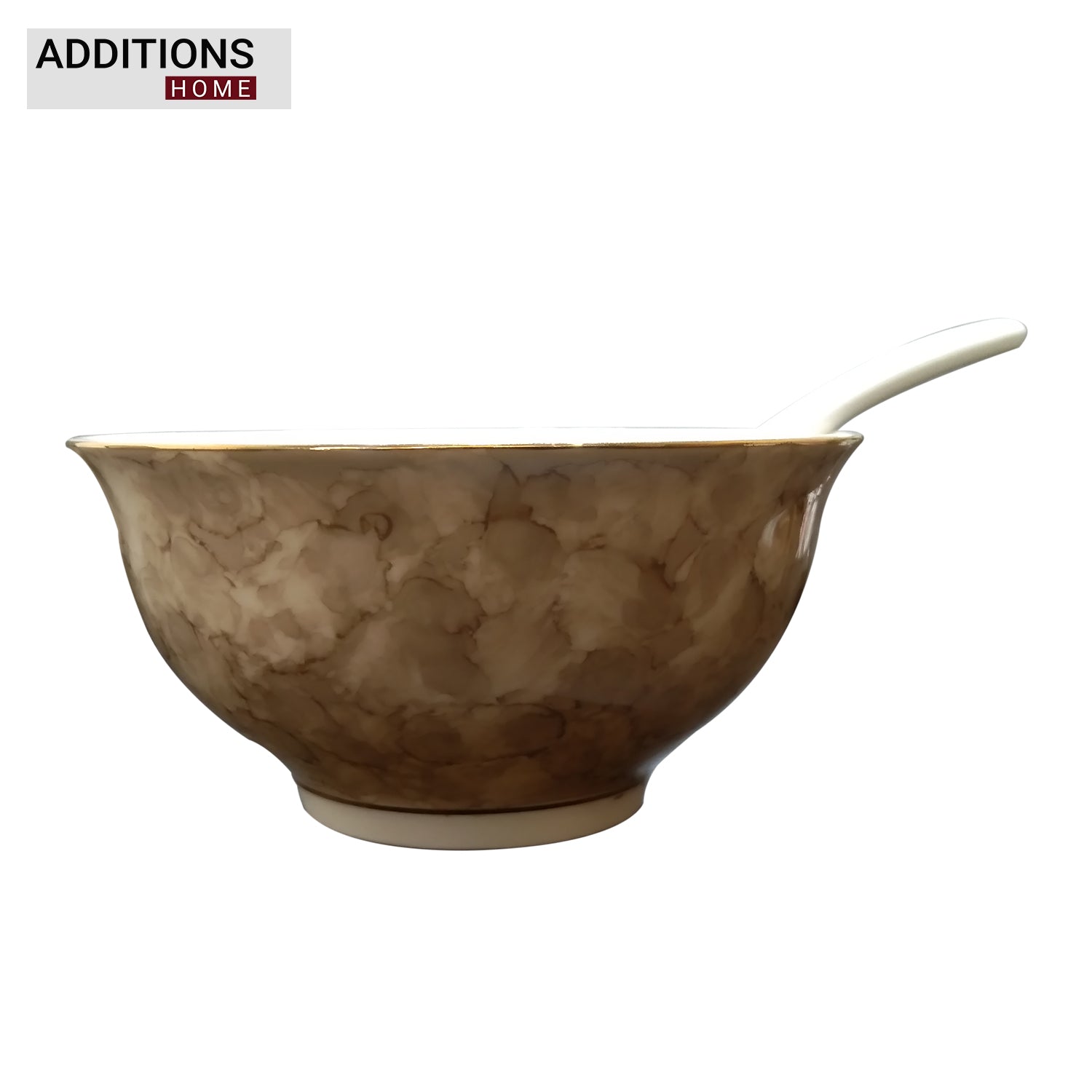 Marble Texture Soup Bowl Made in Turkey. (Set of 6)