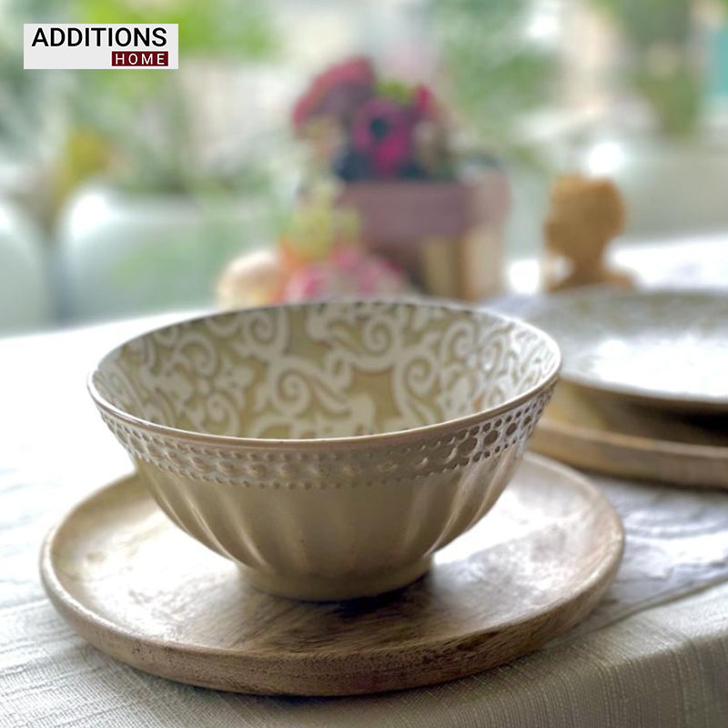 Fine Porcelain Blue Pottery  snacks Bowl Set of 2