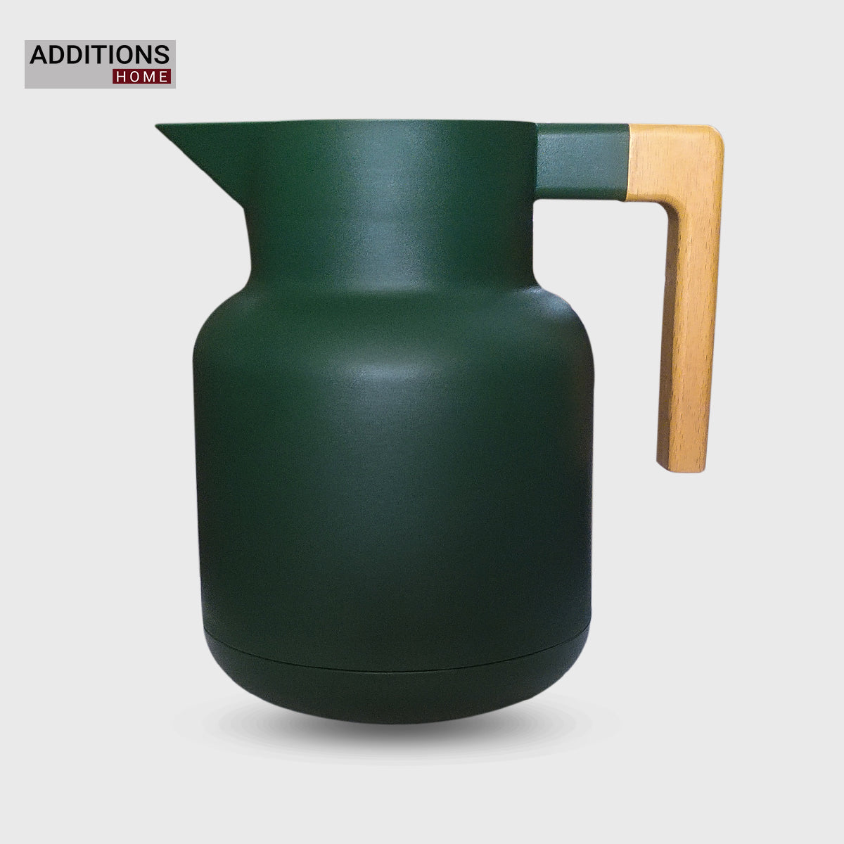 Vacuum Flask with Wooden Handle - 1 Ltr.