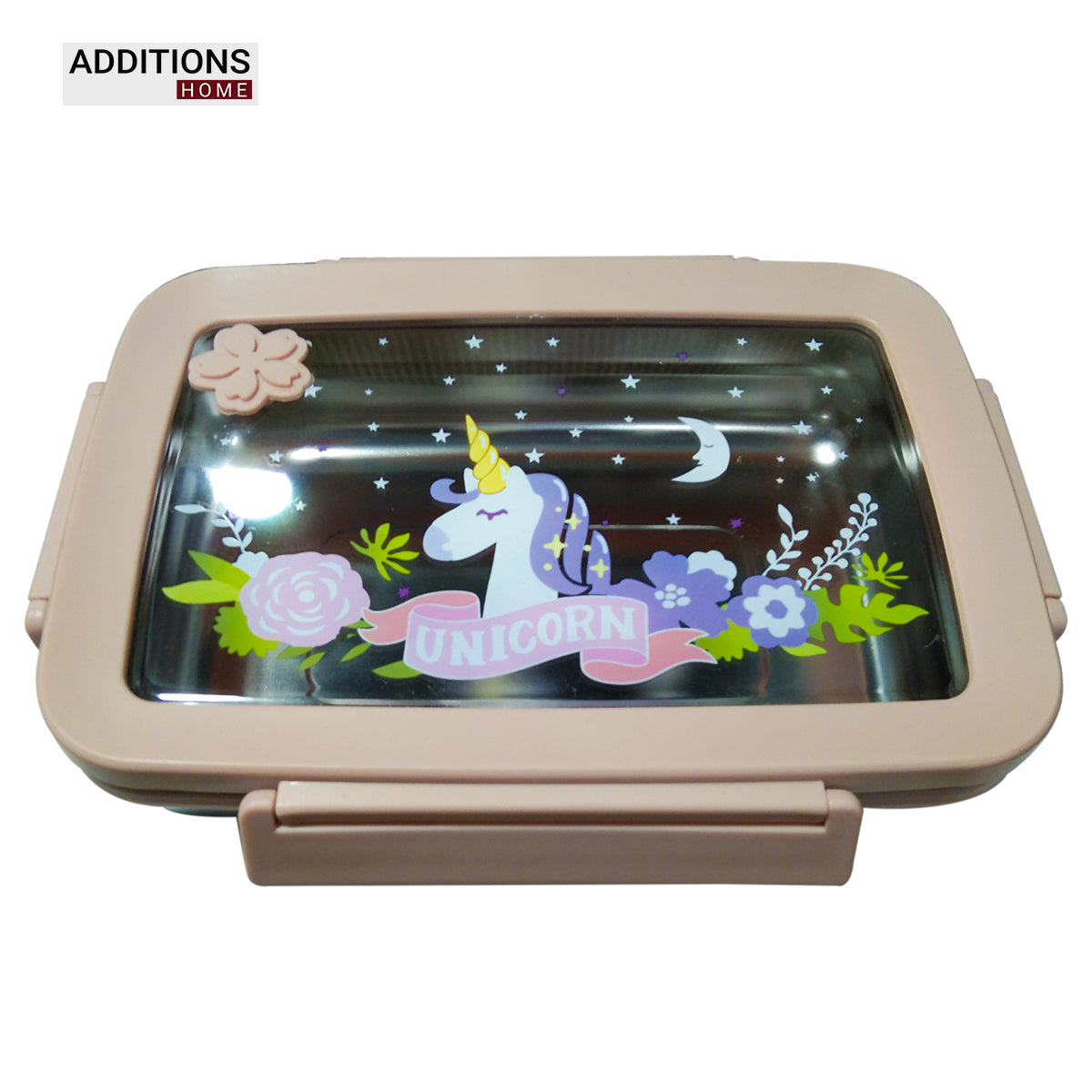 Unicorn Stainless Steel Insulated Lunch Box , 600ML