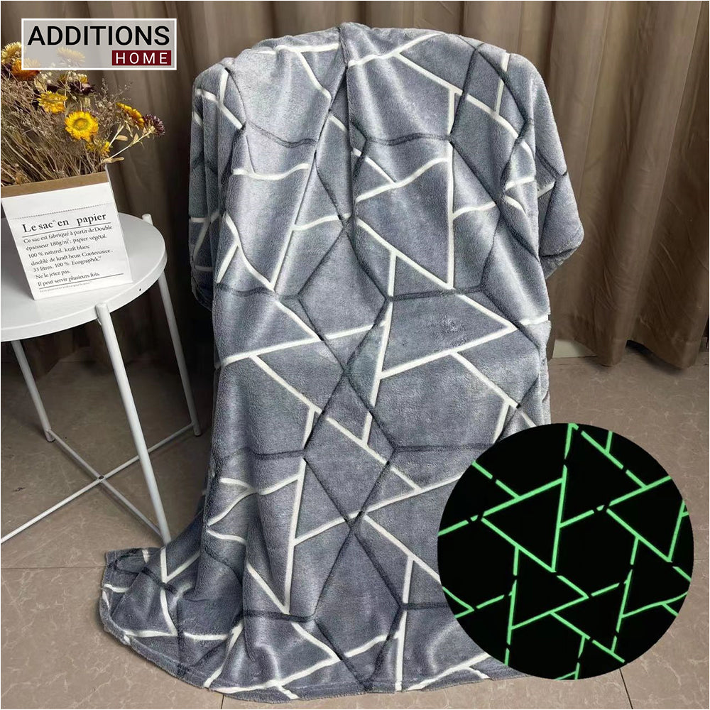 Glow in The Dark Radium Blanket for Kids Super Soft & Warm (220X240)