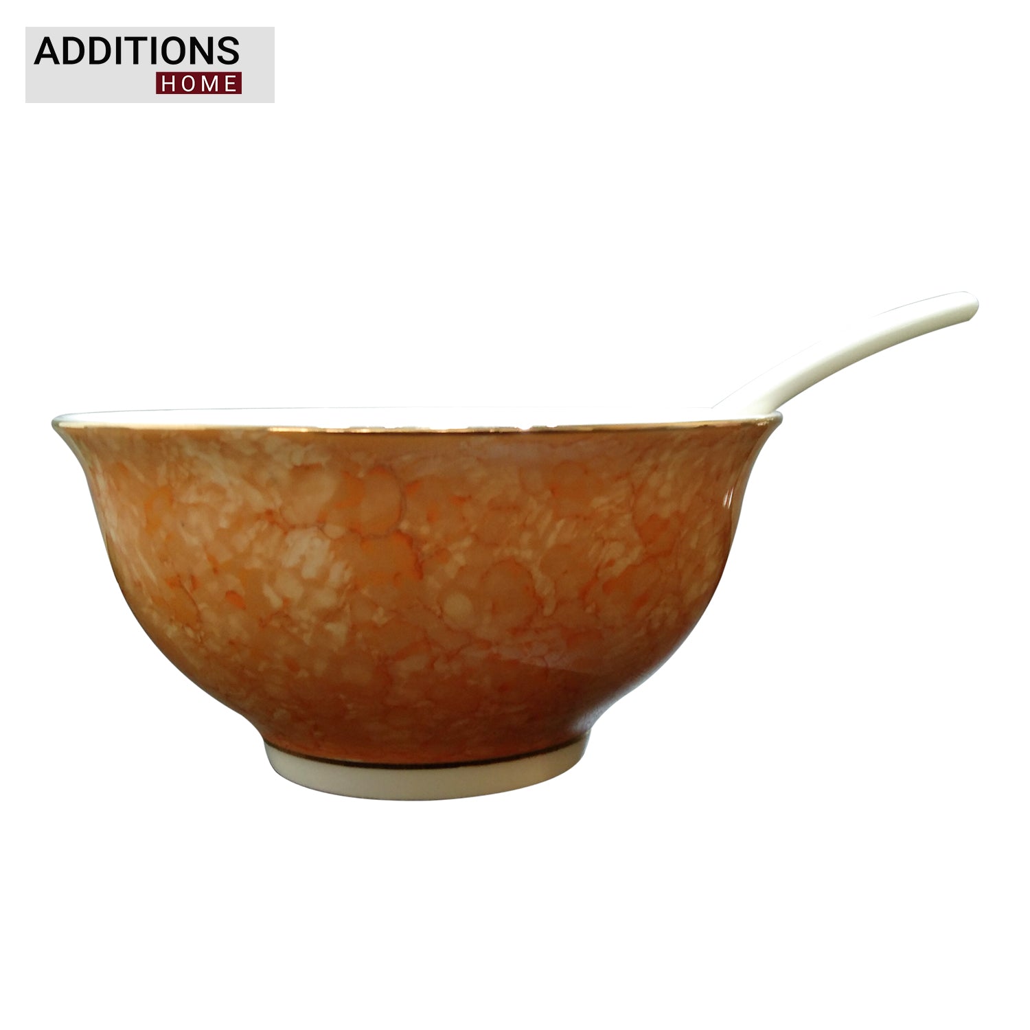 Marble Texture Soup Bowl Made in Turkey. (Set of 6)