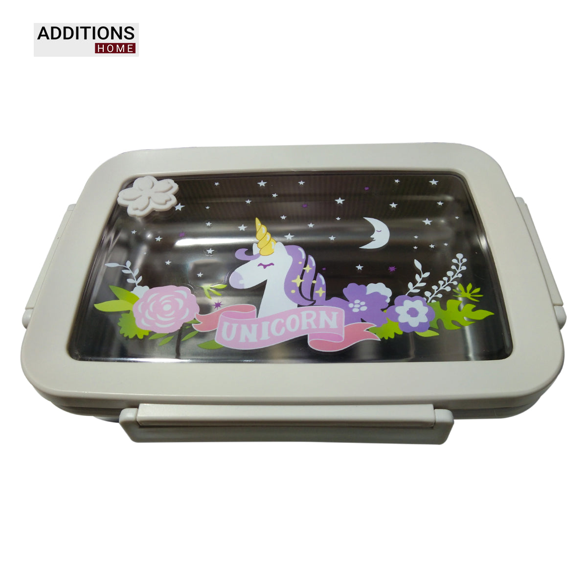 Unicorn Stainless Steel Insulated Lunch Box , 600ML
