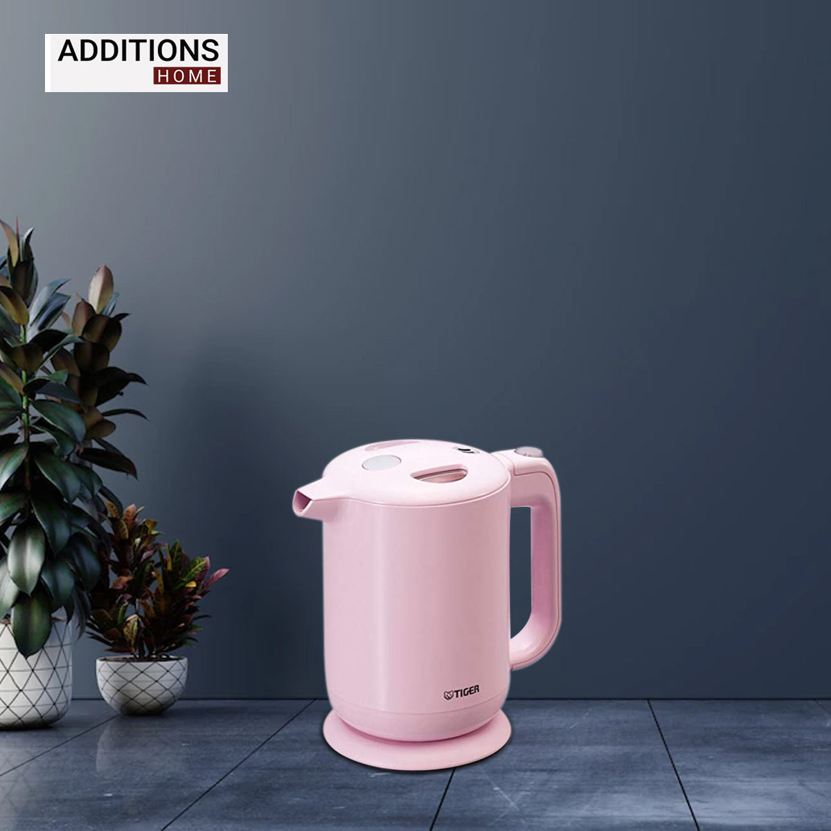Tiger Japan Auto Shut Electric Kettle Double wall 1 Ltr Pink