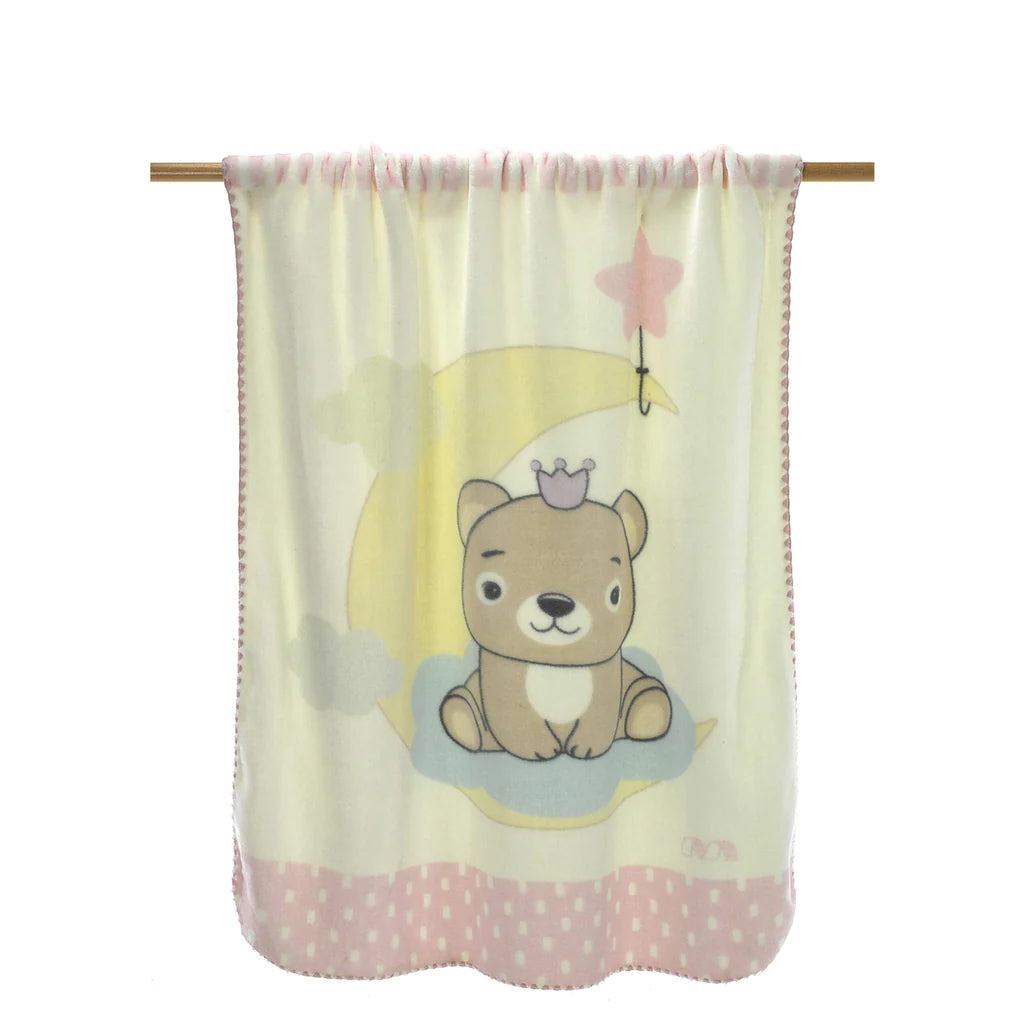 HIGH VOLUME BABY BLANKET 110X140 CM BY MORA SPAIN