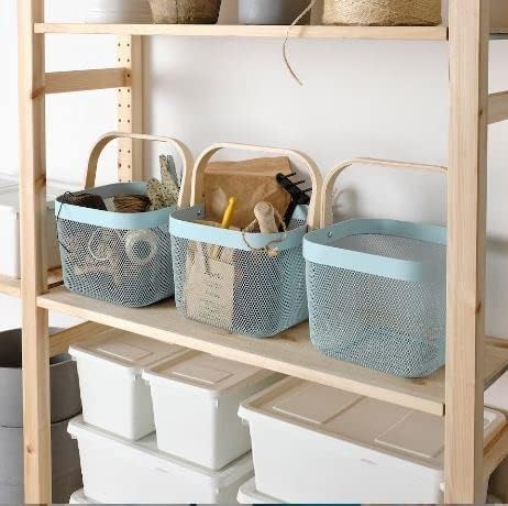 Bamboo Handle Multi-functional Hanging Basket