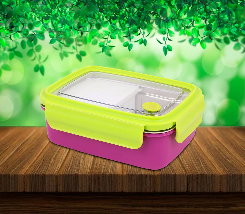 Stainless Steel insulated dual Color Kids Lunch Box 8001-800 ml
