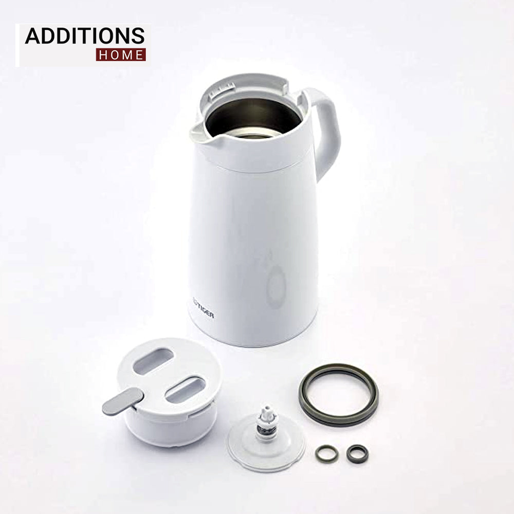 TIGER Stainless Steel Handy JUG - Vacuum Insulated 2.0 Ltrs PWO-A200(W)