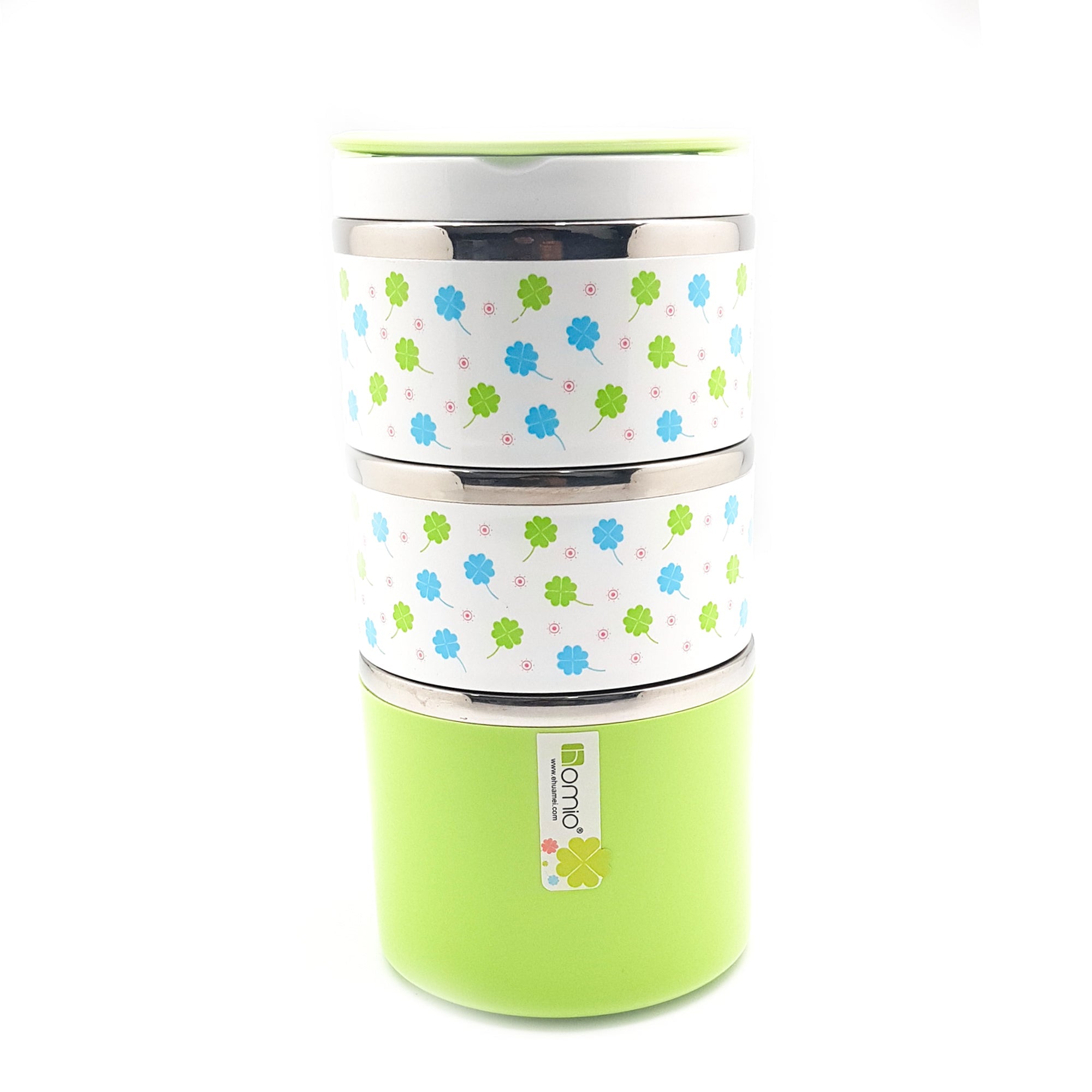 Stainless Steel 3 Layer Storage Insulated Lunch Box 8505