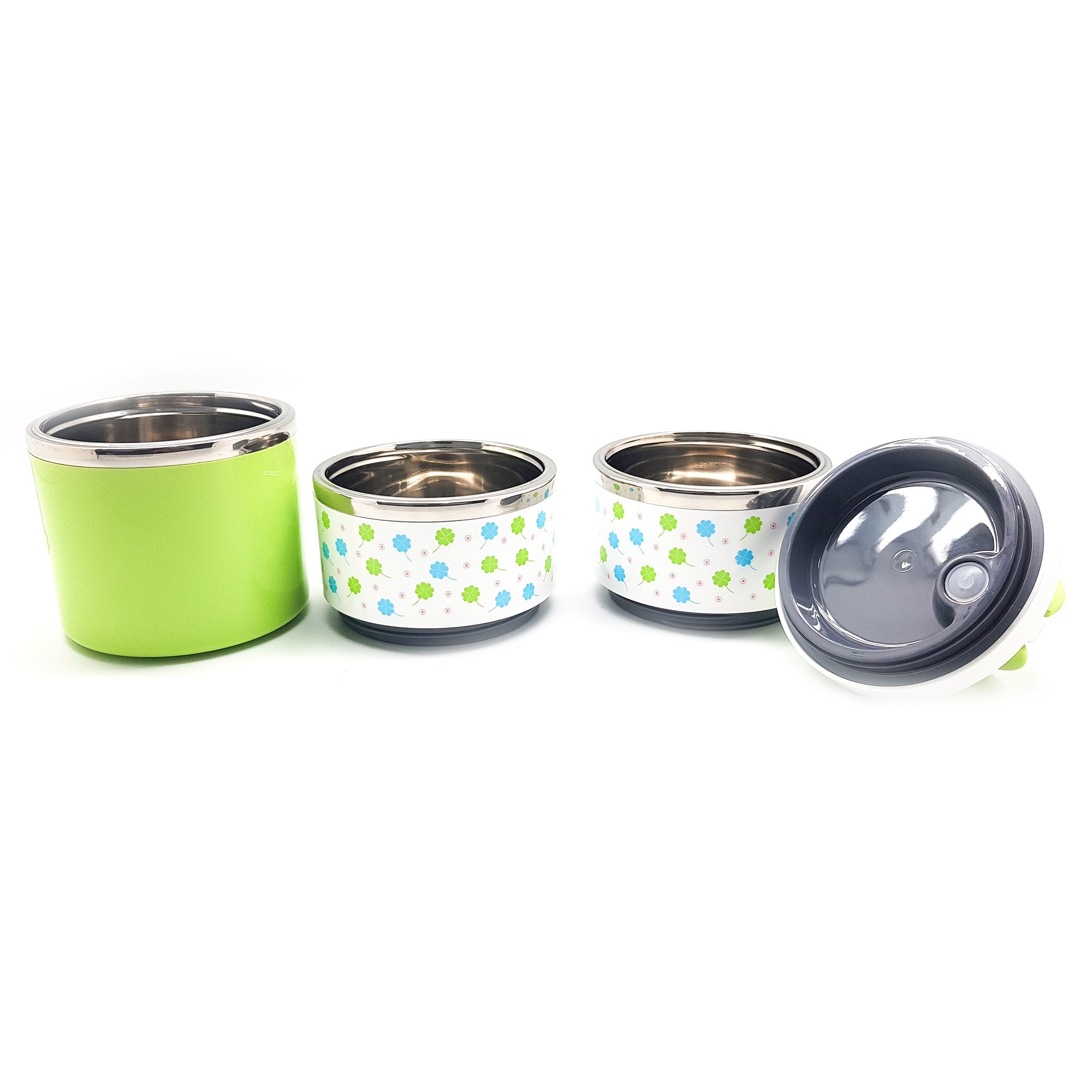 Stainless Steel 3 Layer Storage Insulated Lunch Box 8505