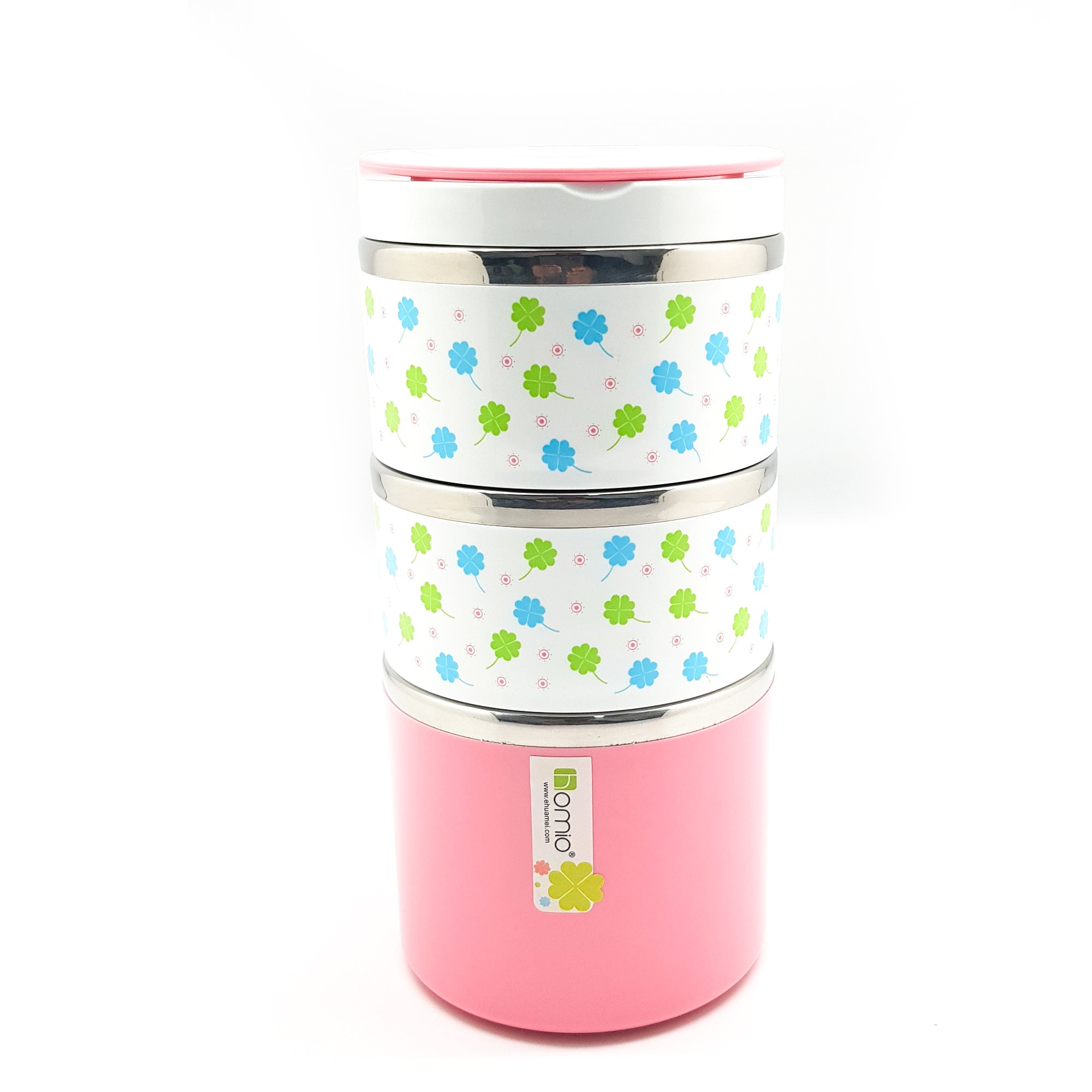 Stainless Steel 3 Layer Storage Insulated Lunch Box 8505