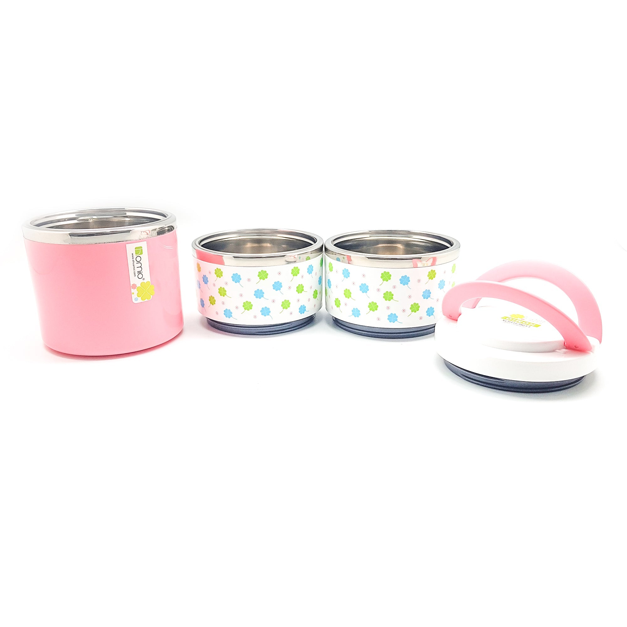 Stainless Steel 3 Layer Storage Insulated Lunch Box 8505