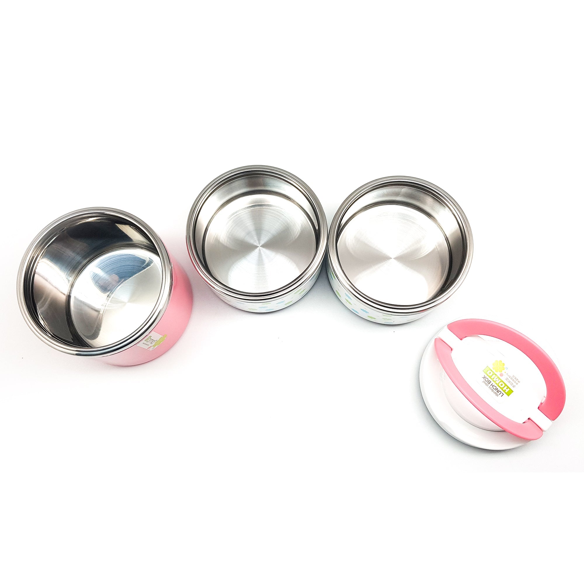 Stainless Steel 3 Layer Storage Insulated Lunch Box 8505