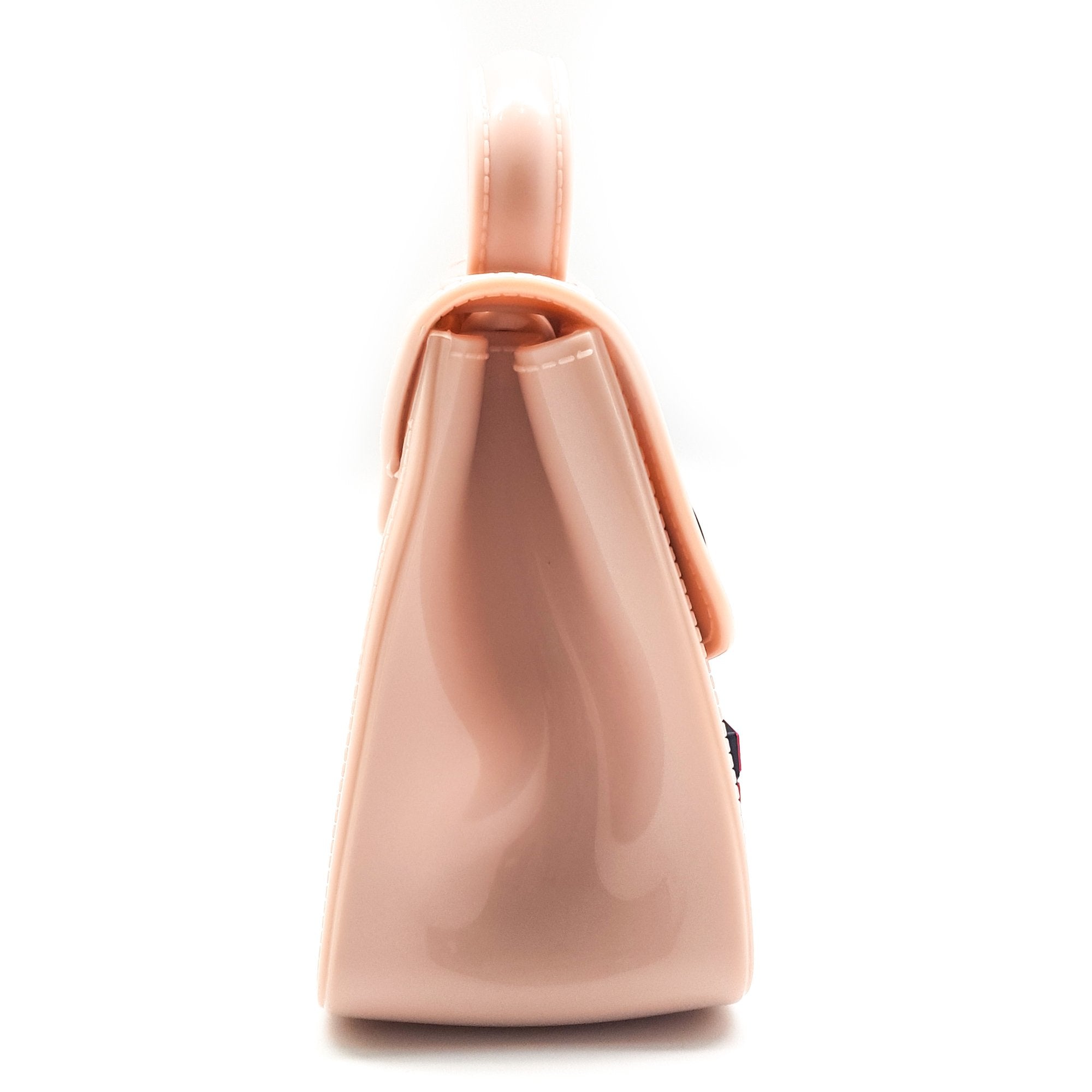 Cute Little Stickers Embedded Silicon High Quality Sling Bag for Kids Girl