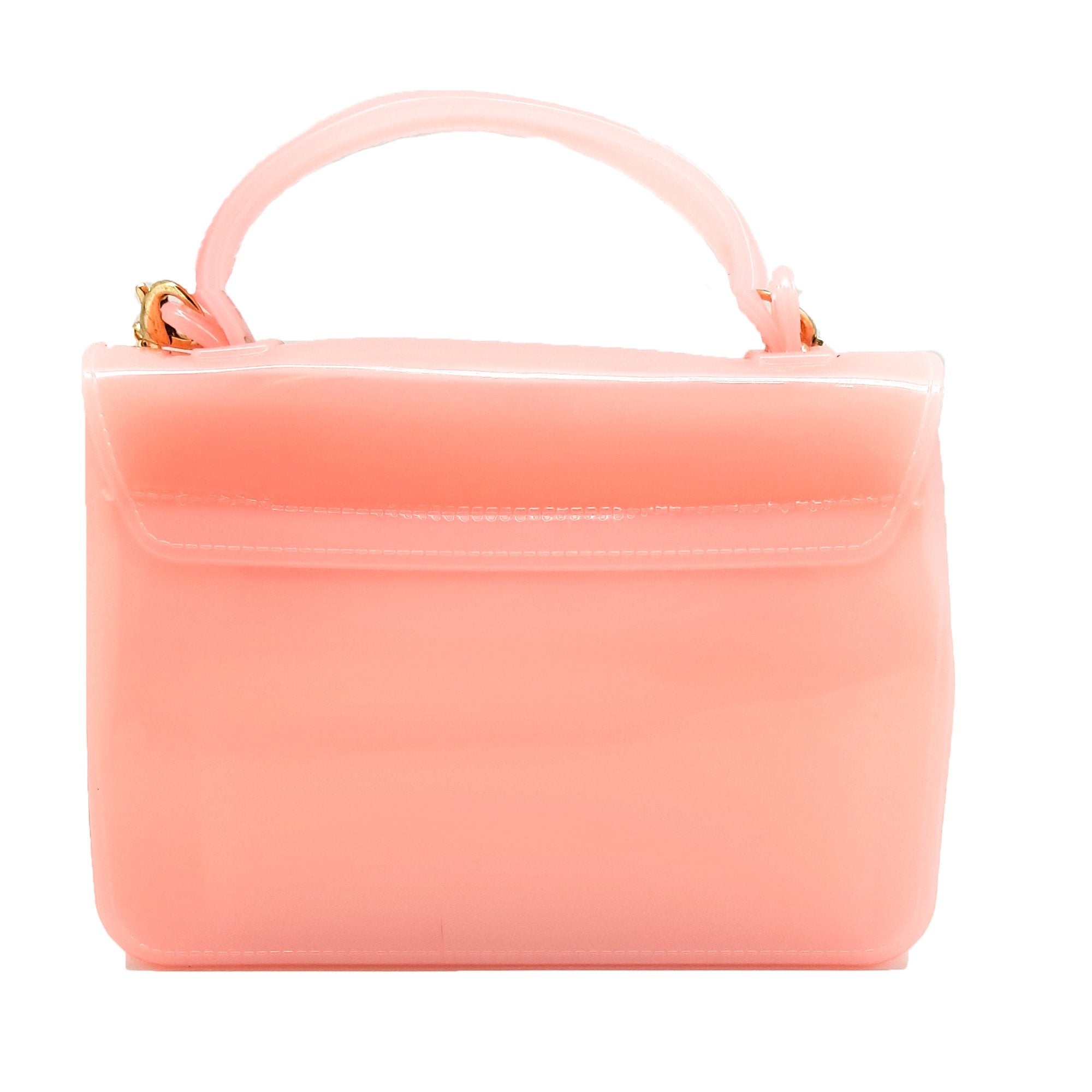 Cute Little Stickers Embedded Silicon High Quality Sling Bag for Kids Girl
