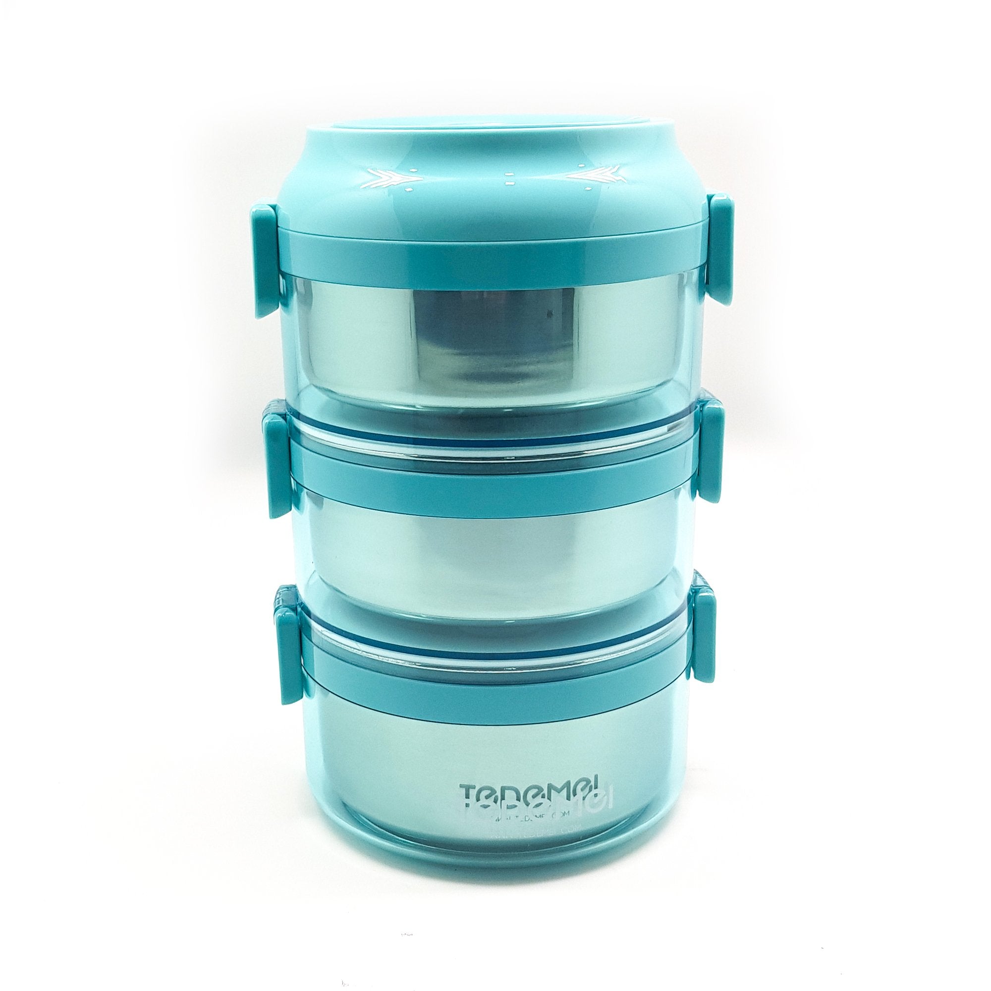 Stainless Steel 3 Layer Storage Insulated Lunch Box 6586