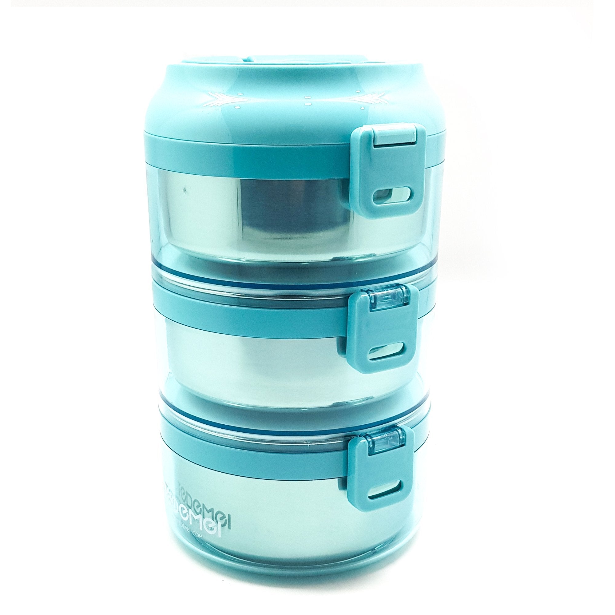 Stainless Steel 3 Layer Storage Insulated Lunch Box 6586
