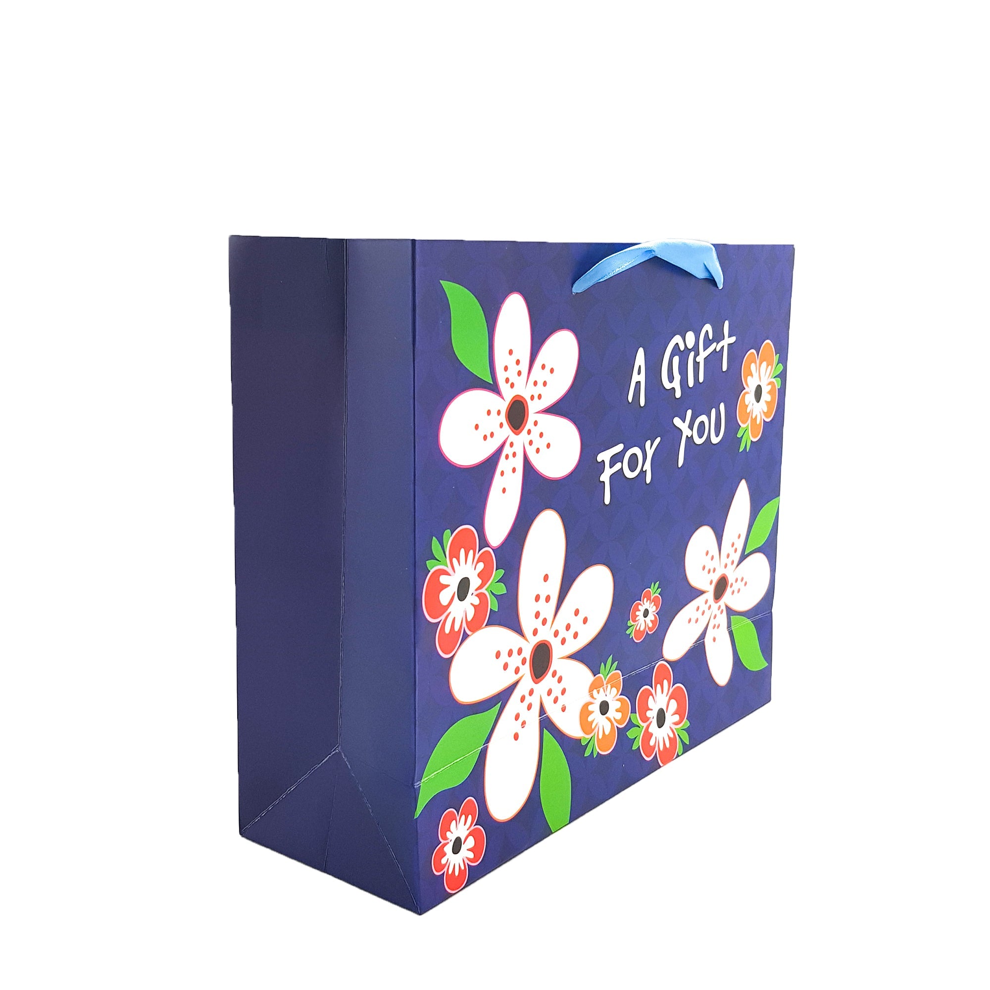 Eco Friendly Designer Paper Bags, Gift Bags for Gifting, Weddings, Birthday, Holiday Presents, Pack of 4
