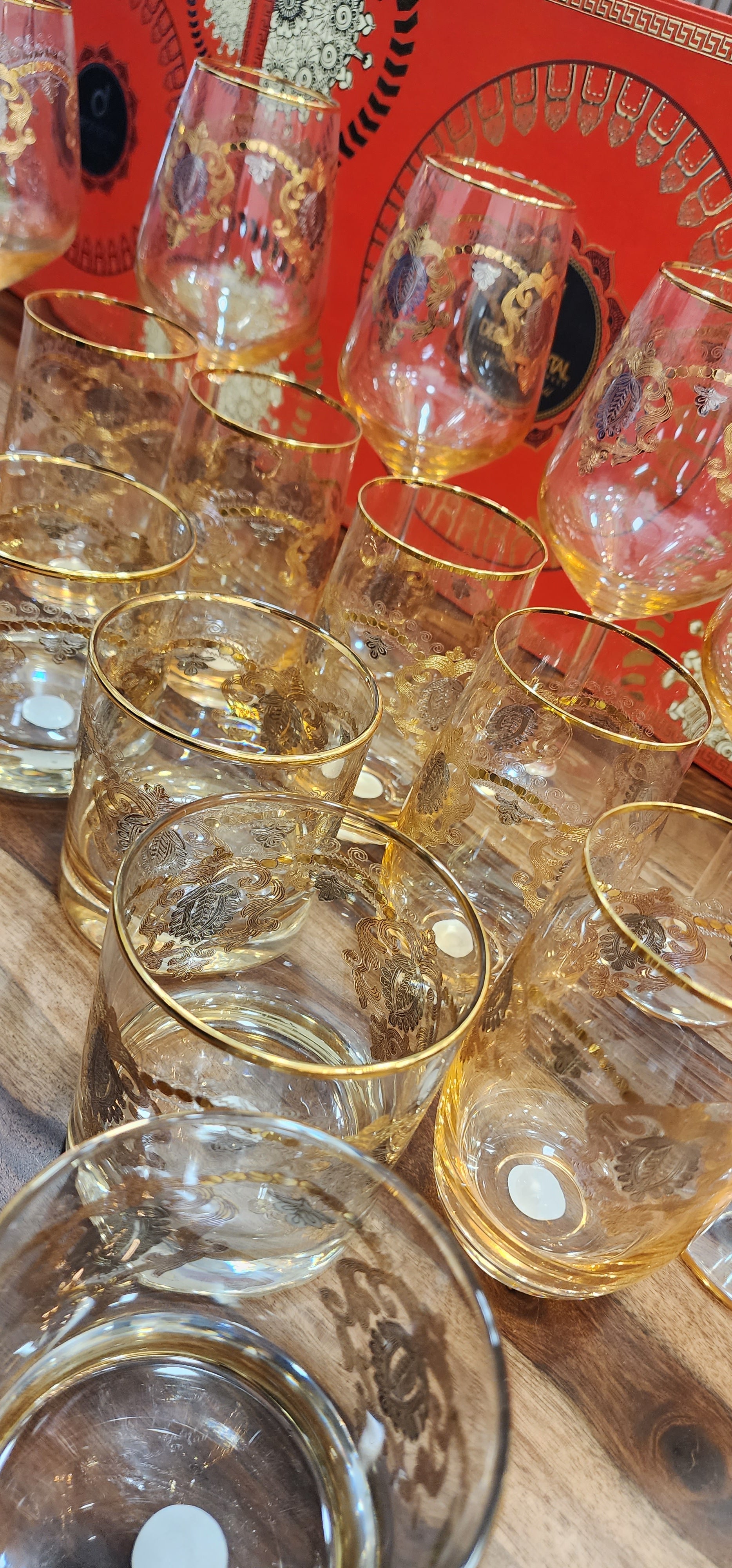Glass Carnival Set Of 18 Pcs.