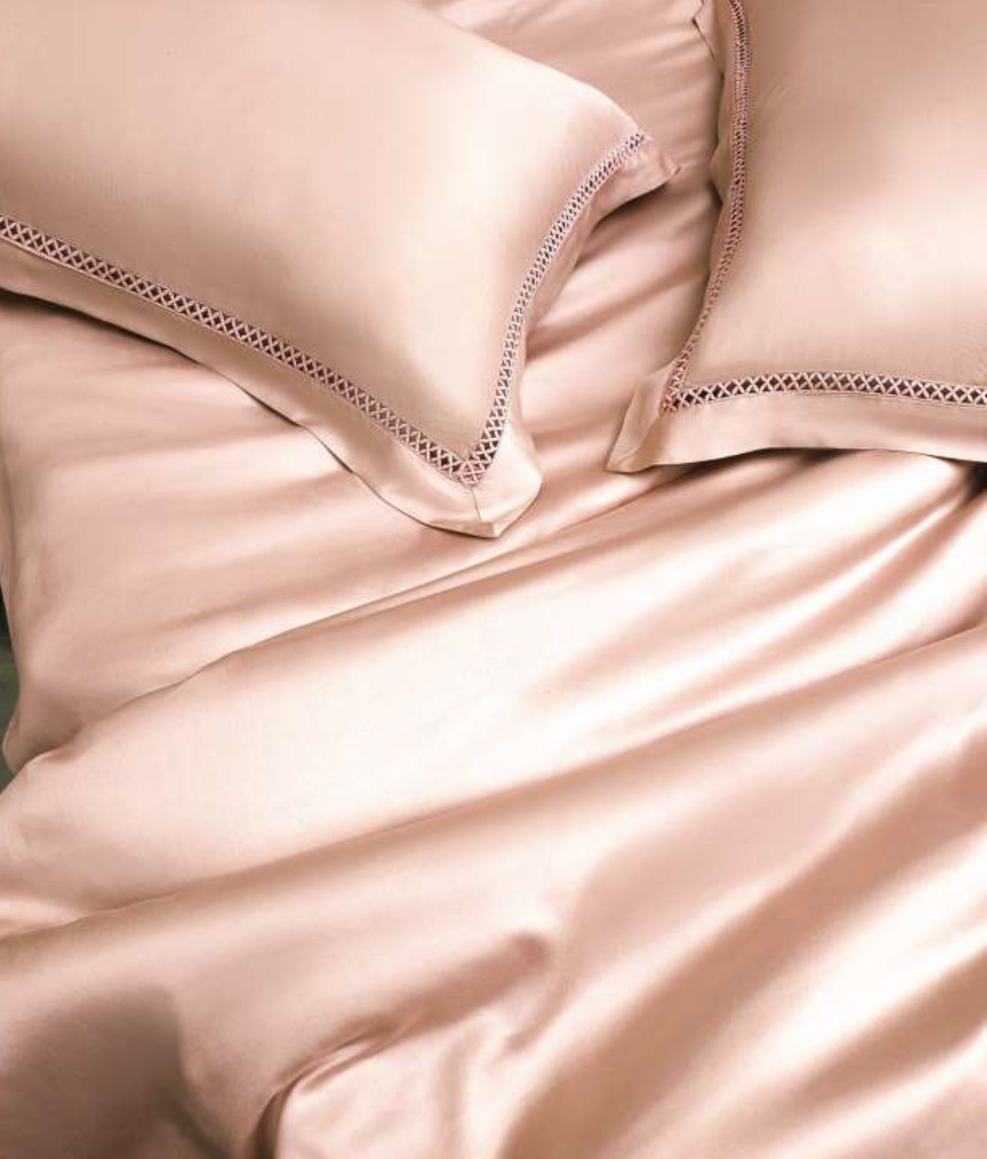 100% Cotton (Bamboo Fabric) 400 TC King Size Double Bedsheet - 275 X 275 CM with 2 Pillow Covers - 3 Pcs Set
