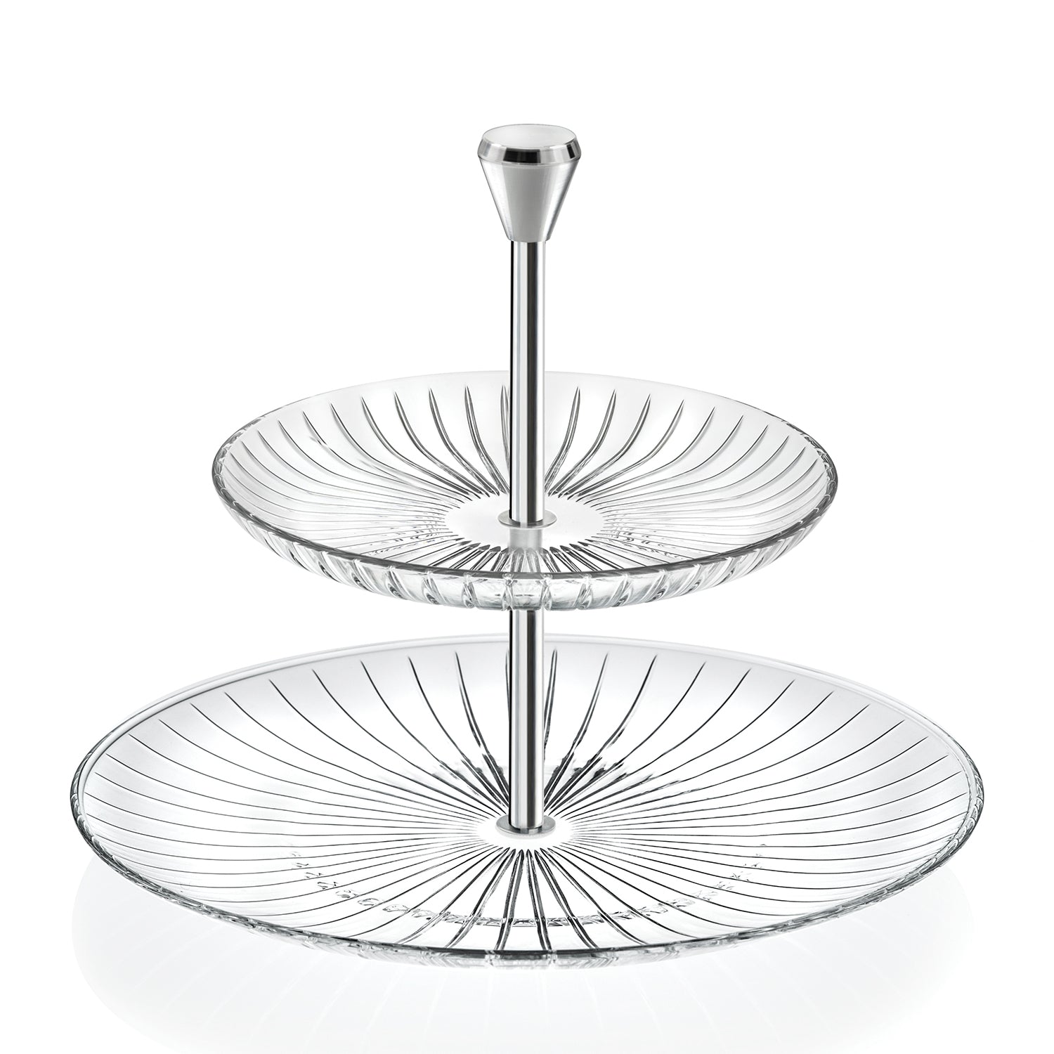RCR (Made in Italy) SUNBEAM 2 TIERED SERVING PLATE