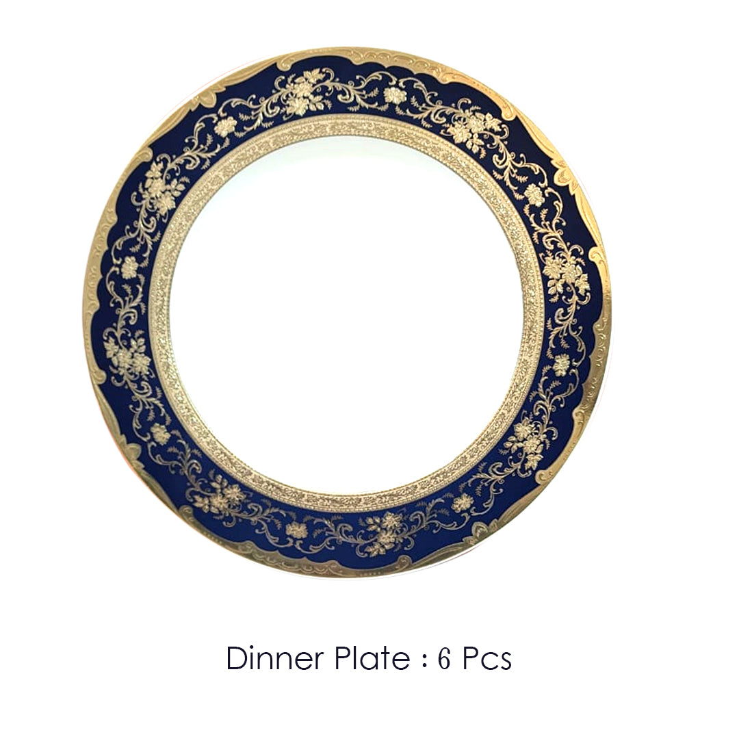 Fine Bone China Dinner Set 24k" Gold Plated 35 PCS.
