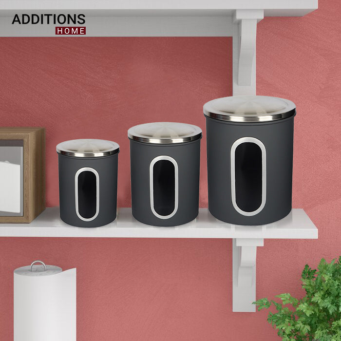 Additions Home 3 Pc Kitchen Canister set