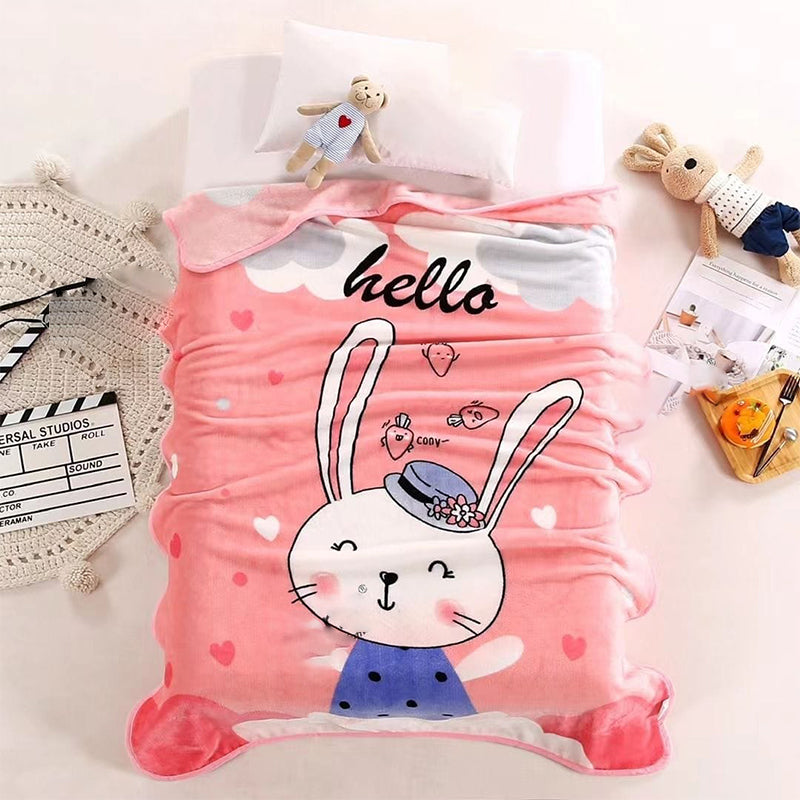 Soft Flannel for AC Baby Blanket for Kids Toddlers New Born Boys & Girls