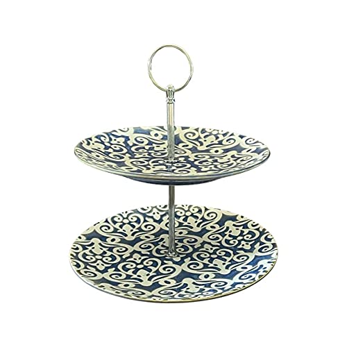 2-Tier Cake Stand (7.5"Plate With 8.5"Plate)