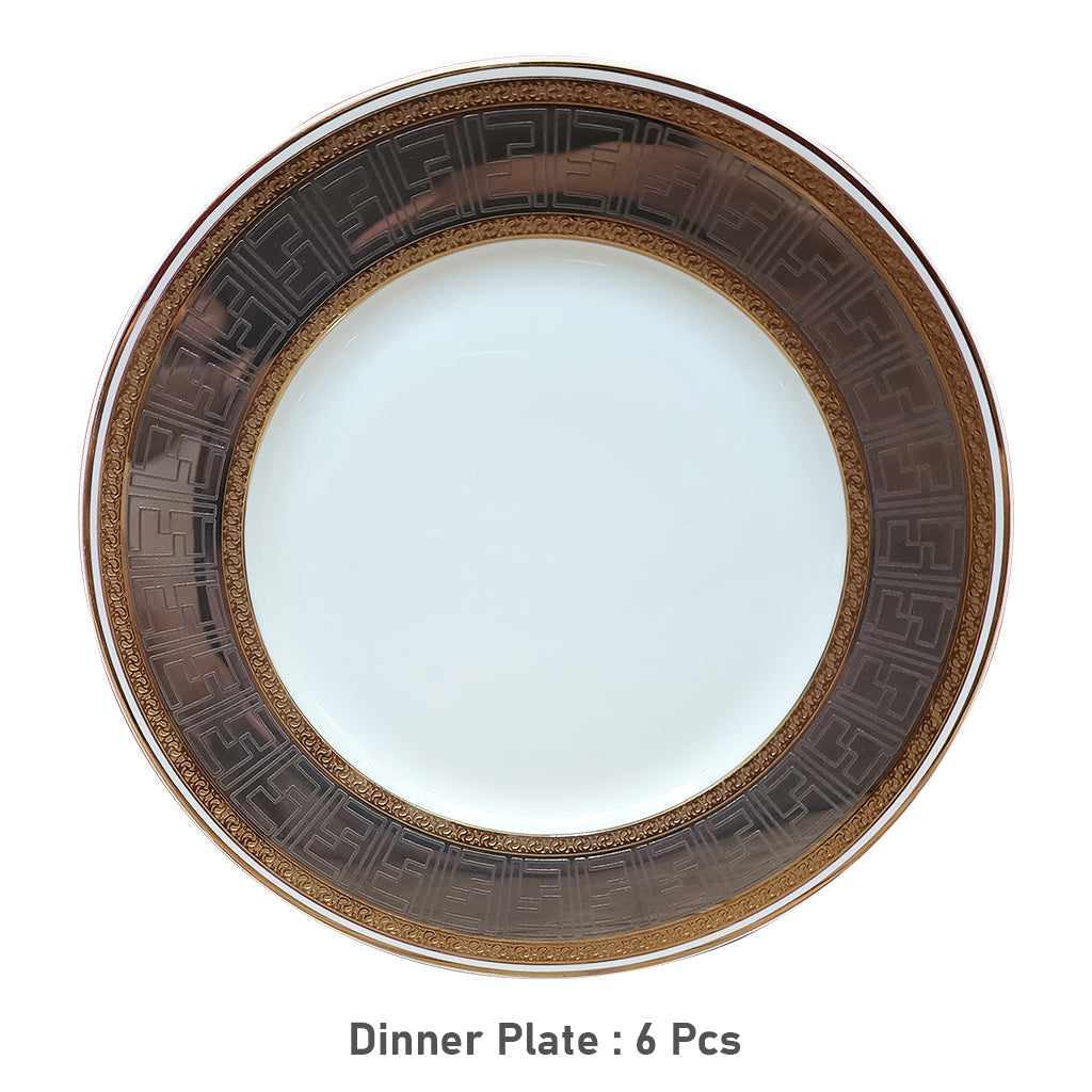 Fine Bone China Dinner Set 24k" Gold Plated 35 PCS.