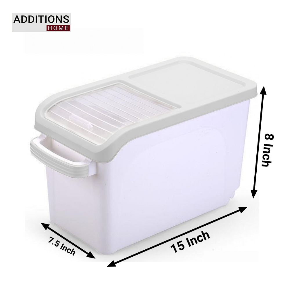 Food Storage Container Rice, Flour, Dry Food, Pets Food Capacity 10KG.