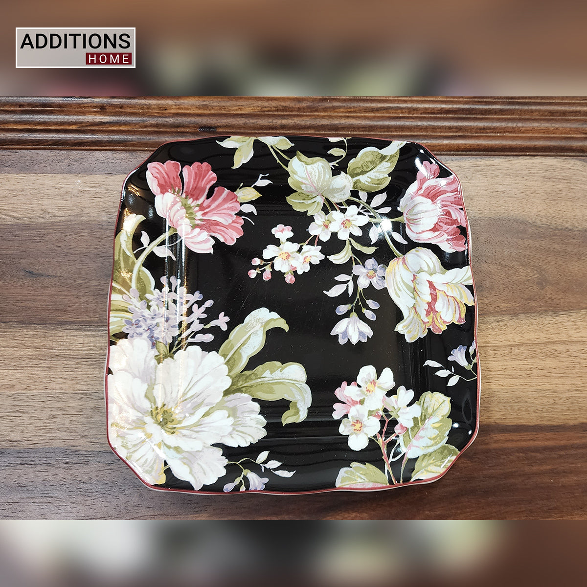 Mosaic snack plate. Set of 6. (Made In INDONESIA)