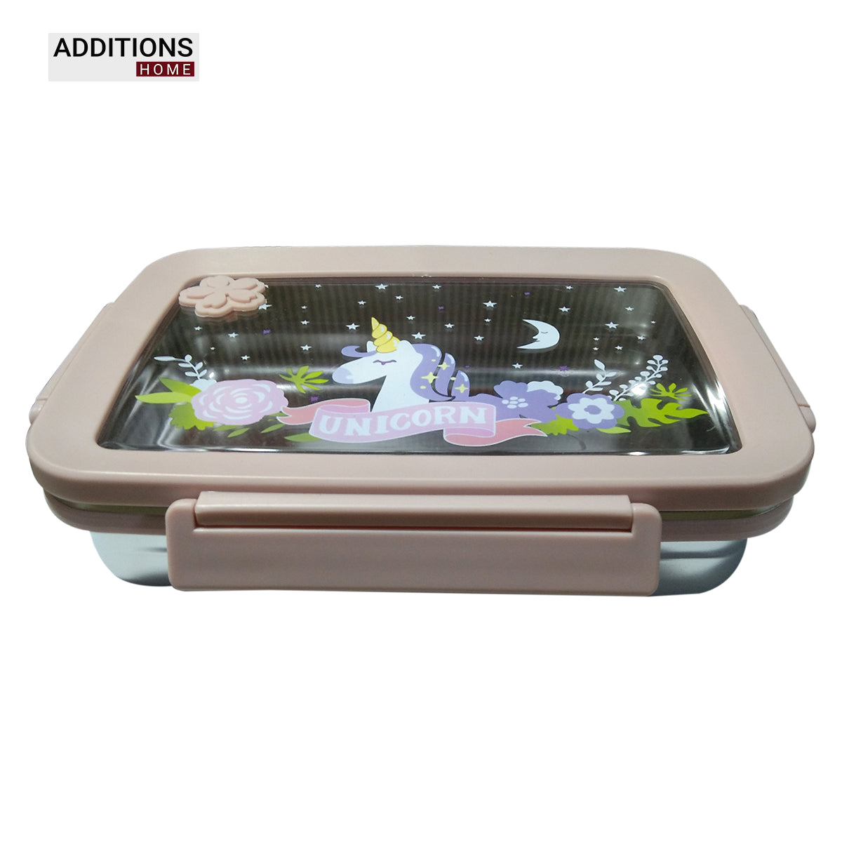Unicorn Stainless Steel Insulated Lunch Box , 600ML