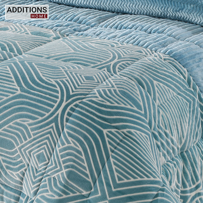 Microfiber Reversible Winter Double Bed Luxury Quilt. 220x240cm