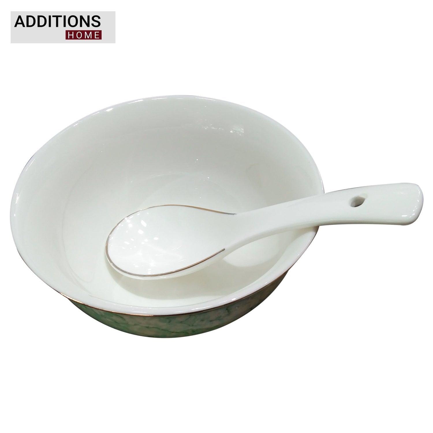 Marble Texture Soup Bowl Made in Turkey. (Set of 6)