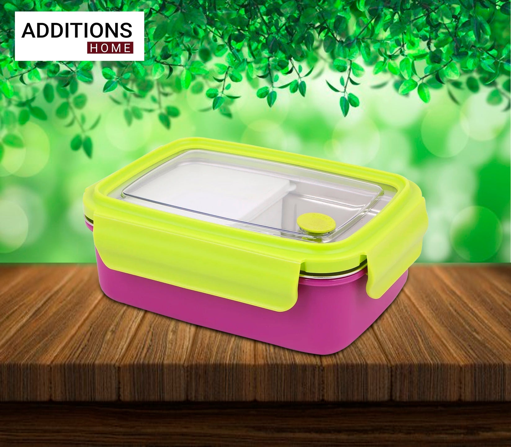 Stainless Steel insulated dual Color Kids Lunch Box 8001-800 ml