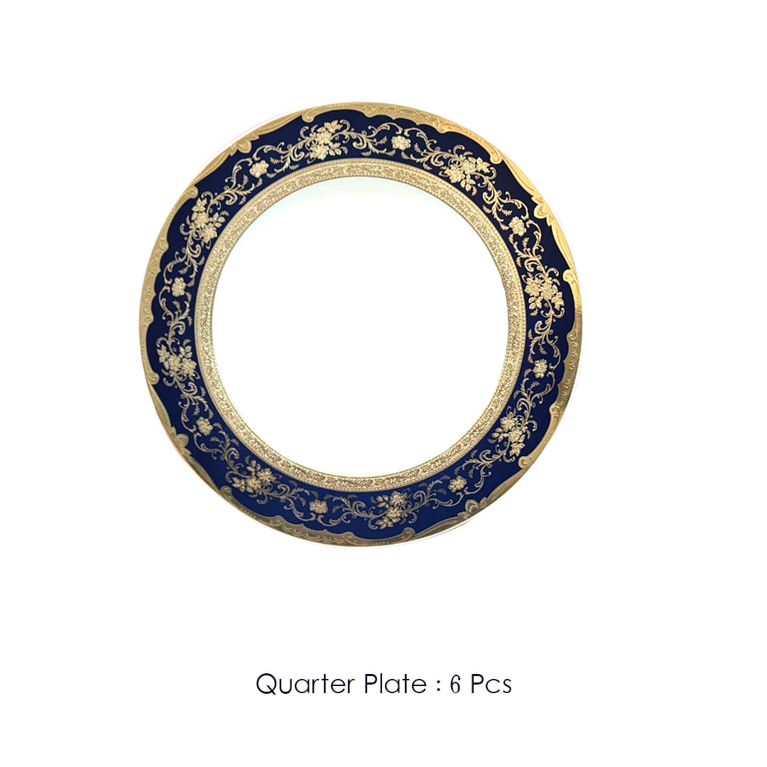 Fine Bone China Dinner Set 24k" Gold Plated 35 PCS.