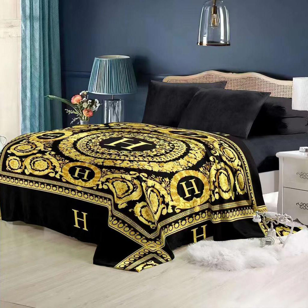 24K Gold Classic Blanket King Size 220x240CM